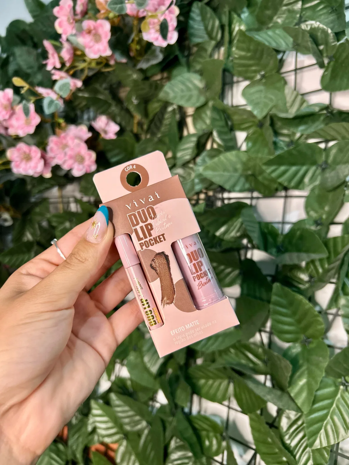 Duo Lip Efeito Matte da Vivai