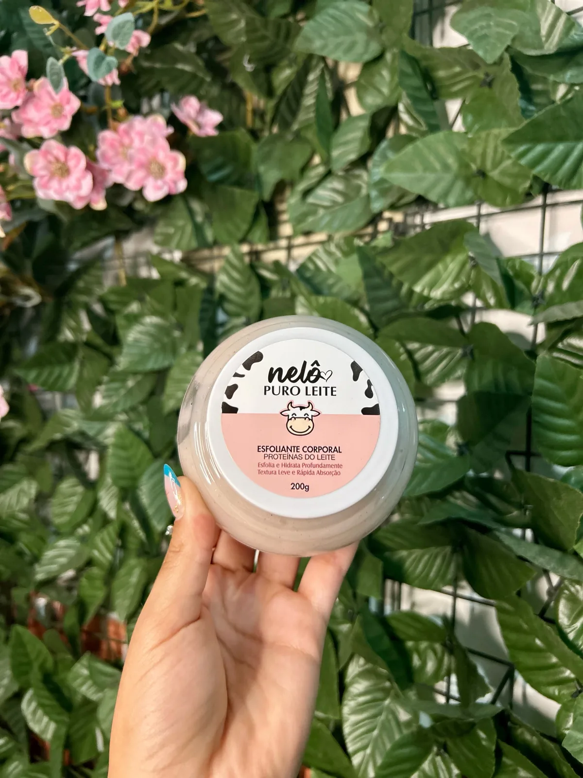 Esfoliante Corporal Nelô Puro Leite