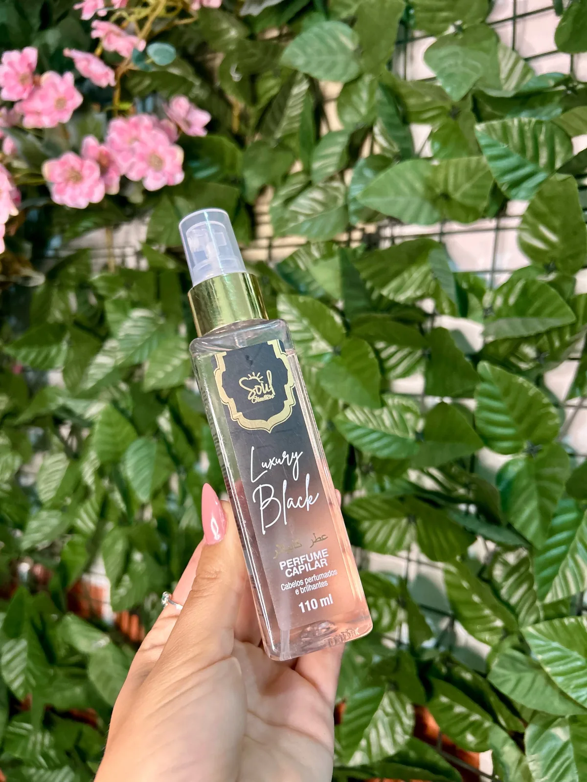 Perfume Capilar Luxury Black Soul Cosméticos