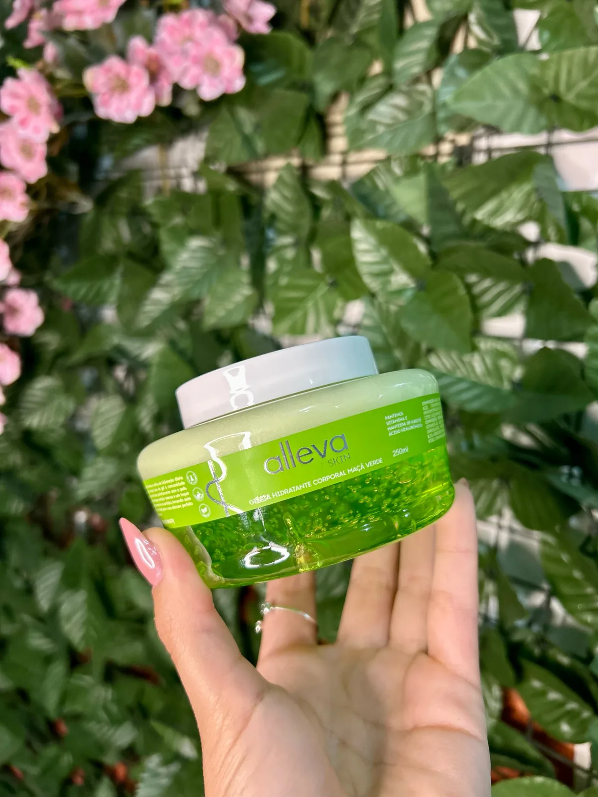 Geleia Hidratante Corporal Maçã Verde Alleva