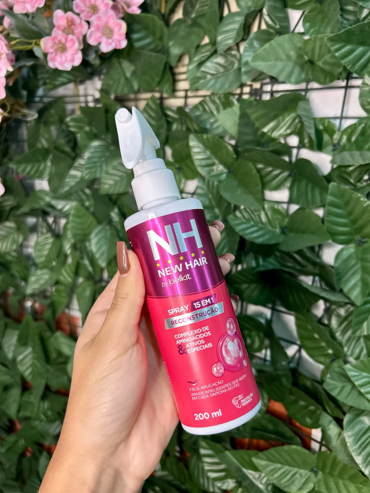 Spray Reconstrução 15 em 1 NH New Hair