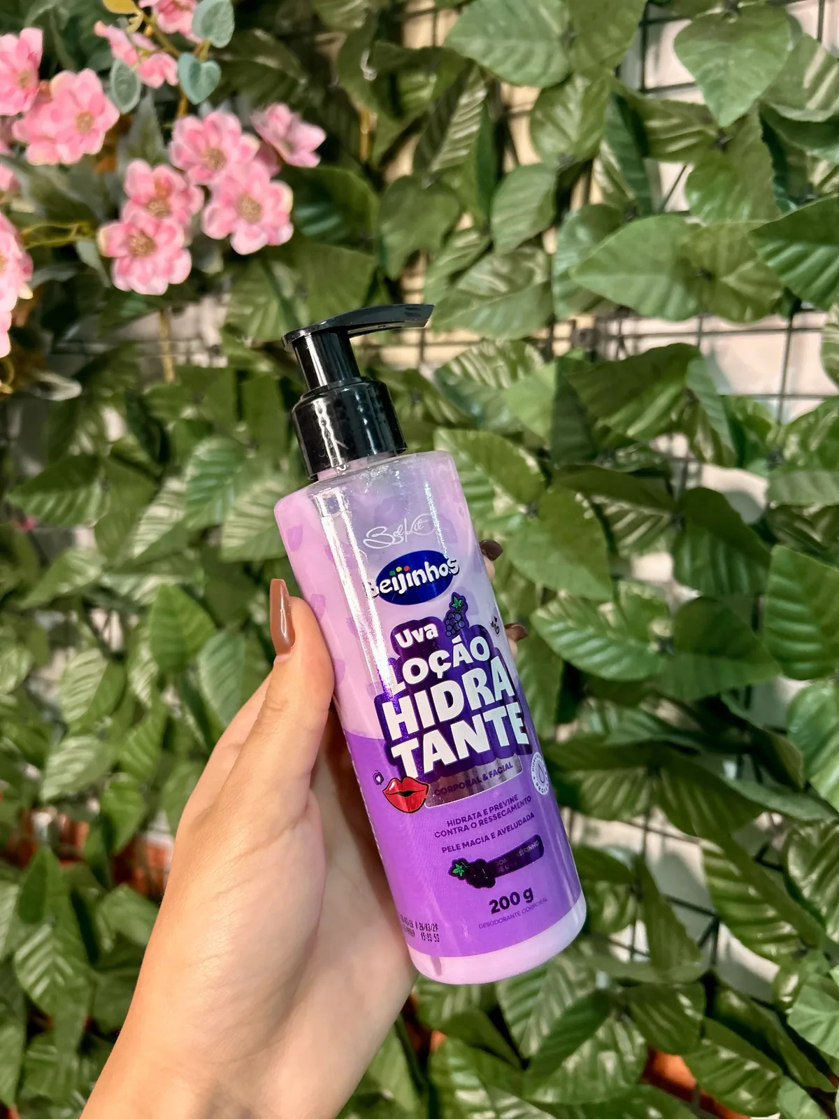 Loção Hidratante Beijinhos Uva BelKit